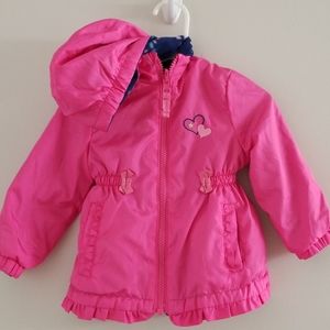 London Fog Girl's Reversible Coat